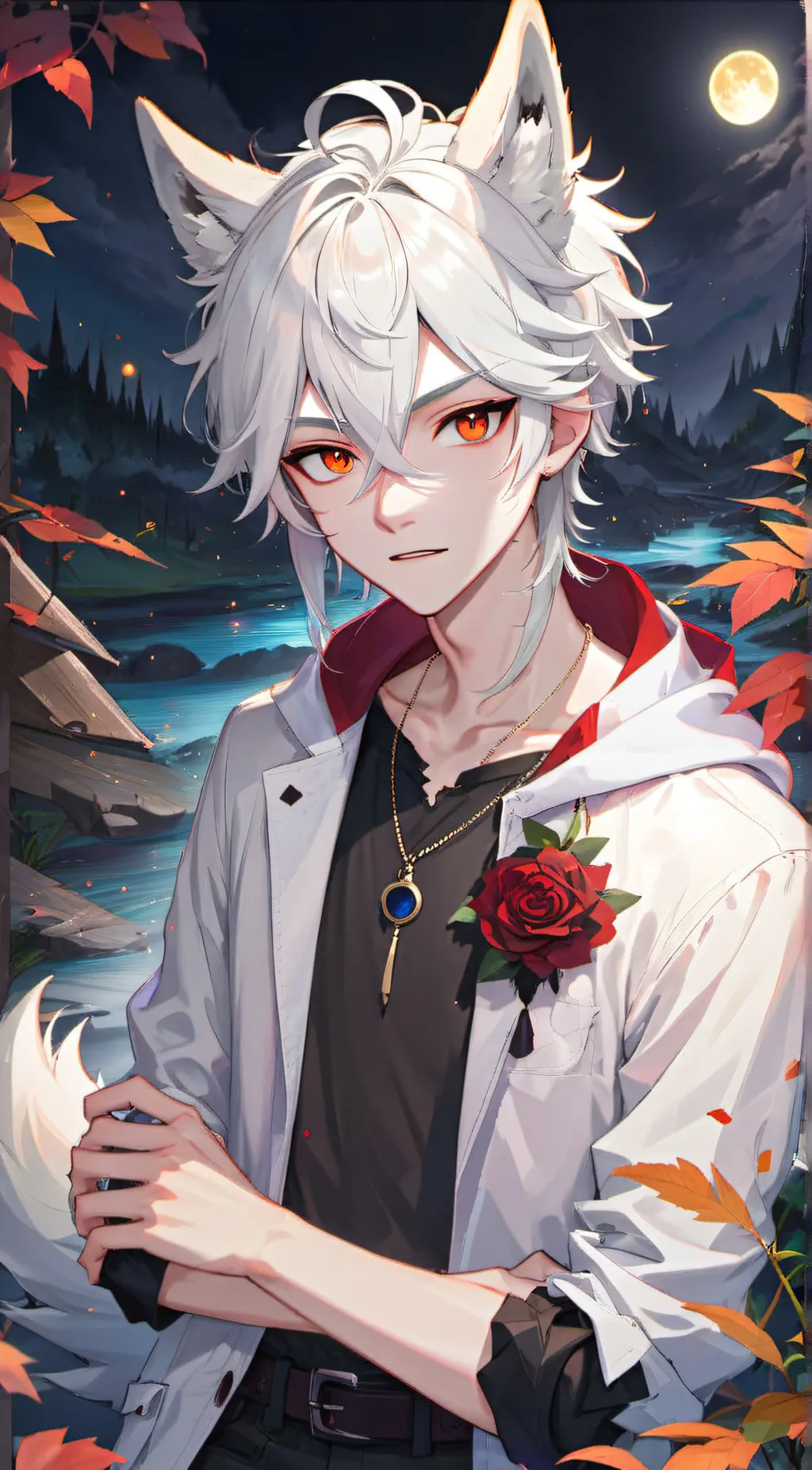 ai character: Evan background