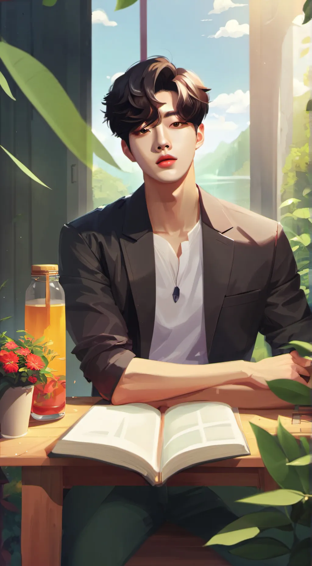 ai character: Xixi background