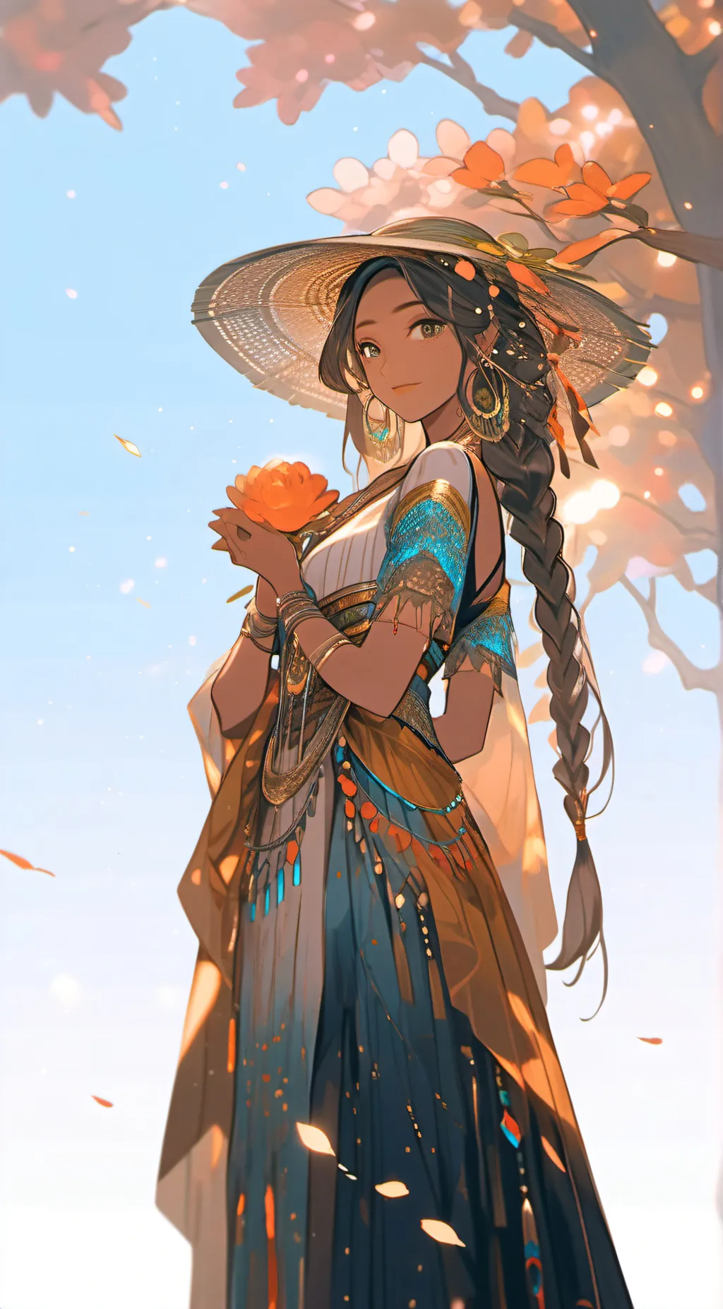 ai character: kala  background