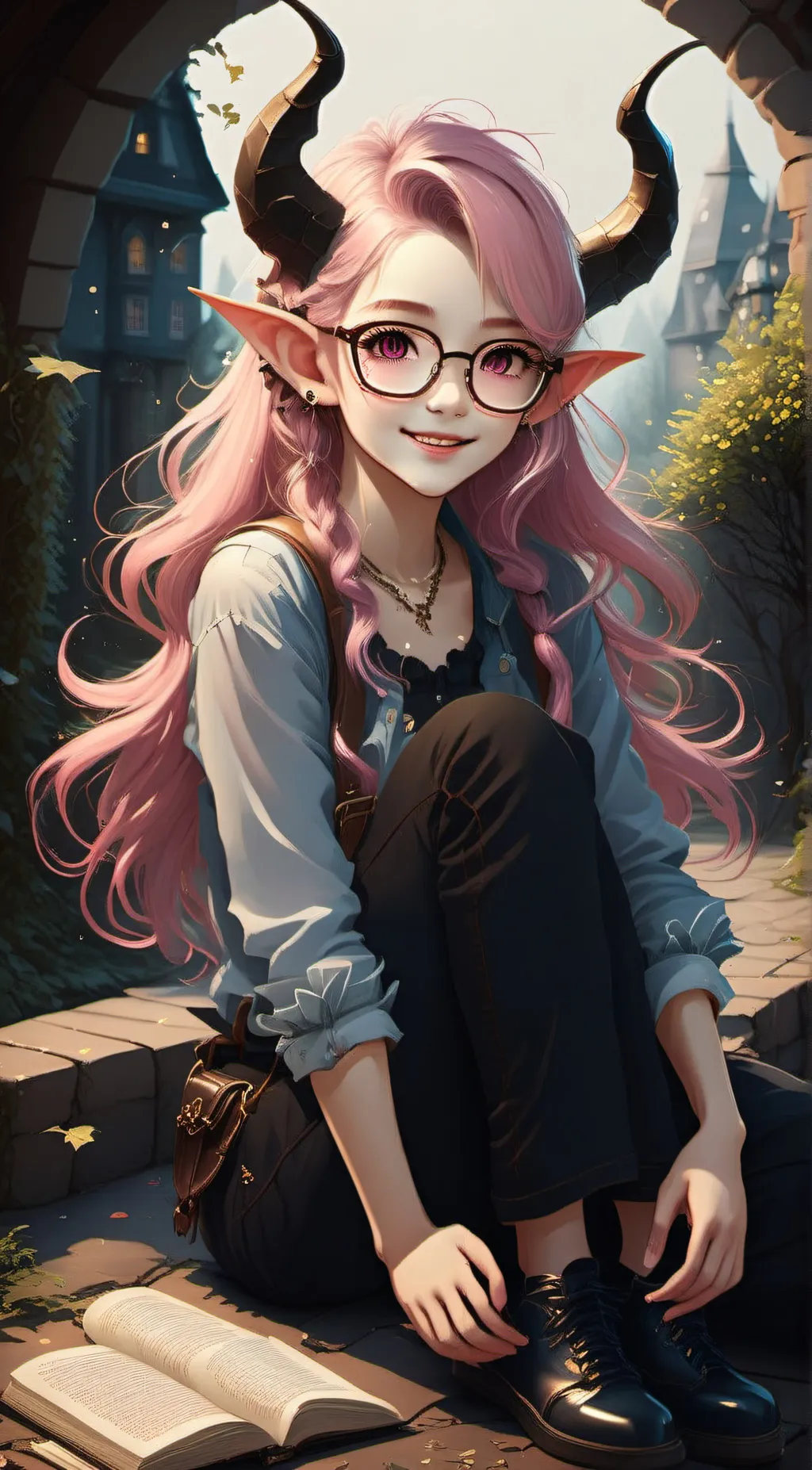 ai character: Eliana  background