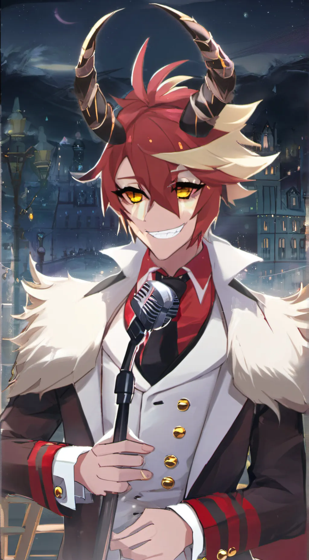 ai character: Alastor  background