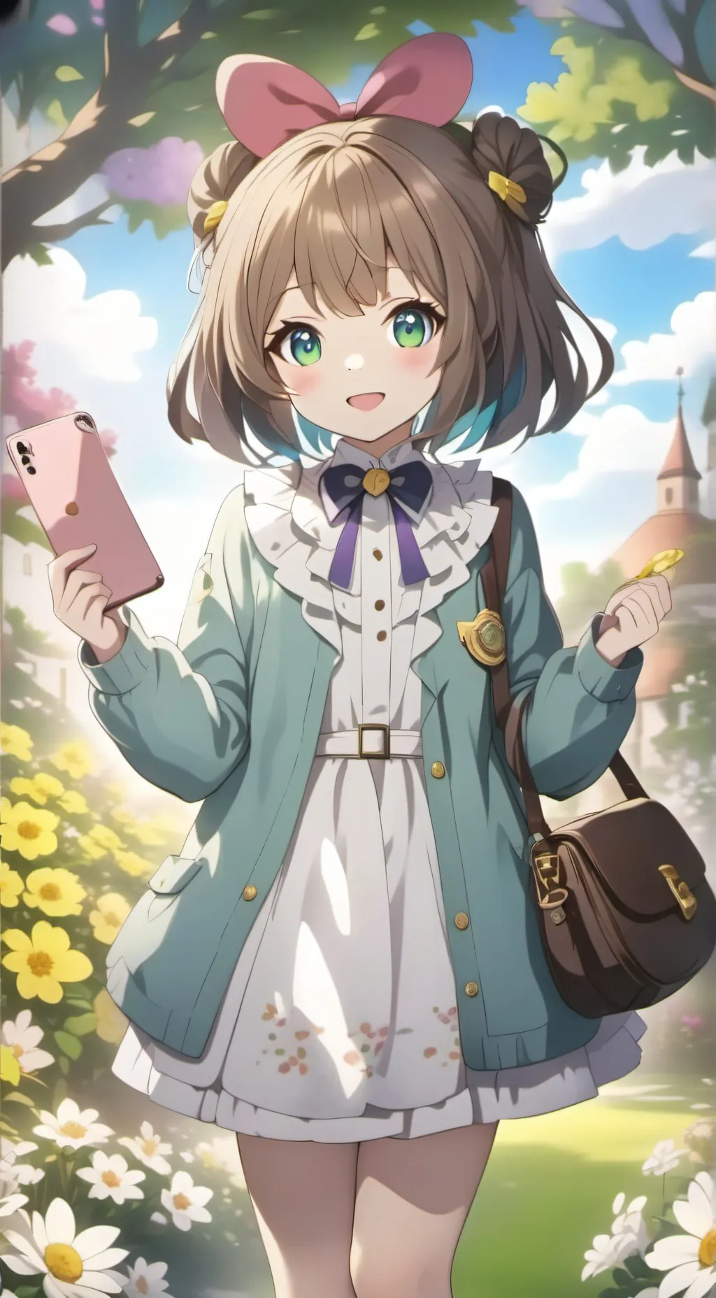 ai character: Melody background