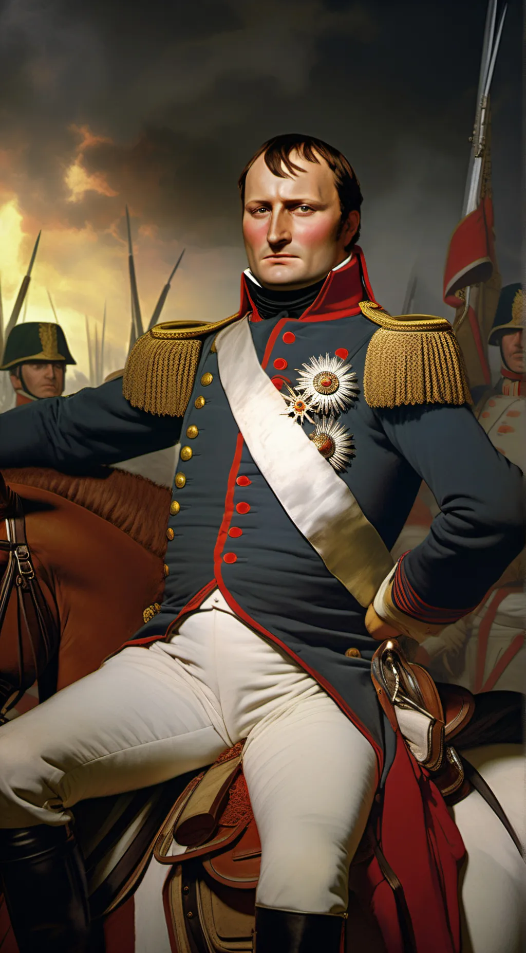 ai character: Napoleon Bonaparte background