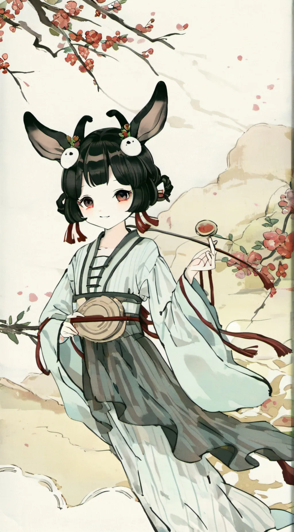 ai character: mila  background