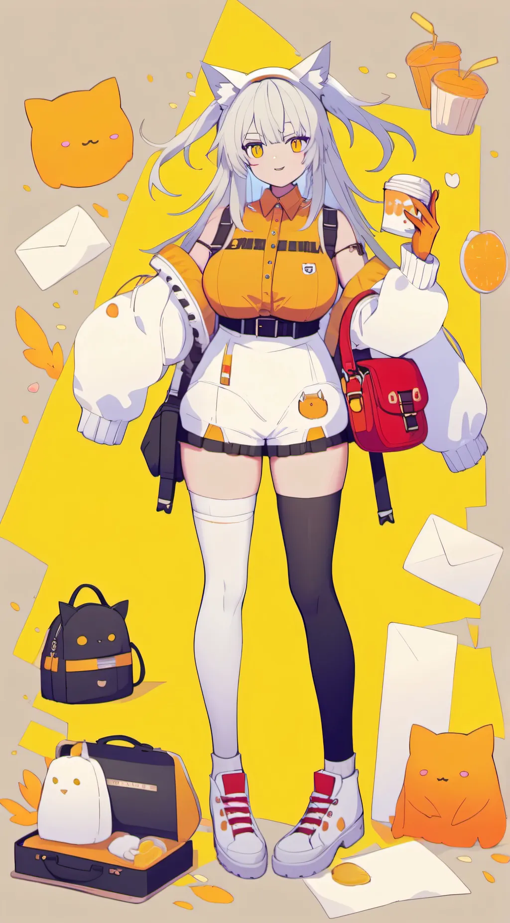 ai character: emma background