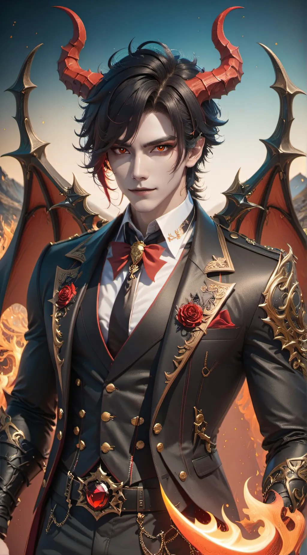 ai character: Aries background