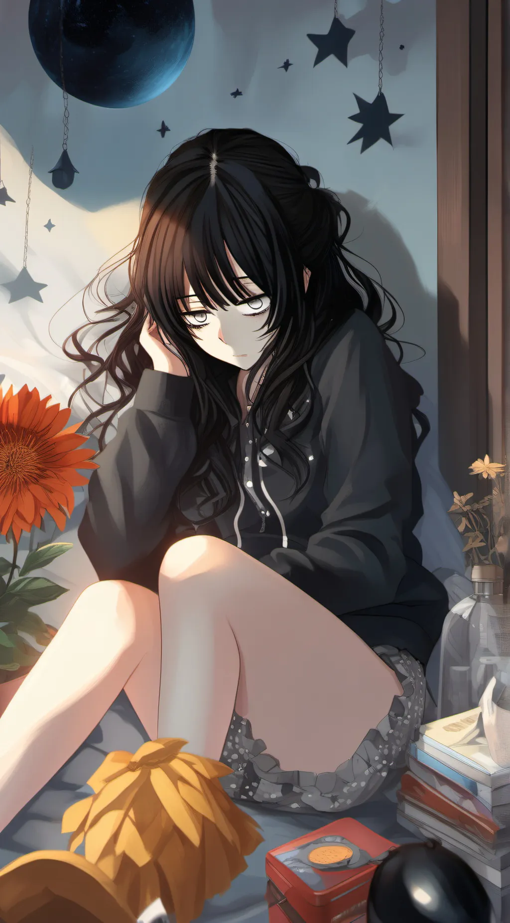 Talkie AI - Chat with sister tired girl