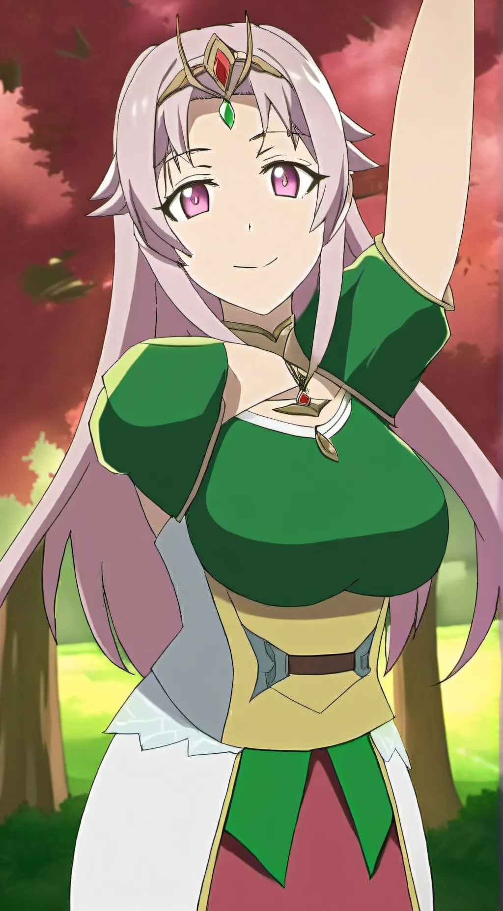 ai character: Eevin Glenys Maple background