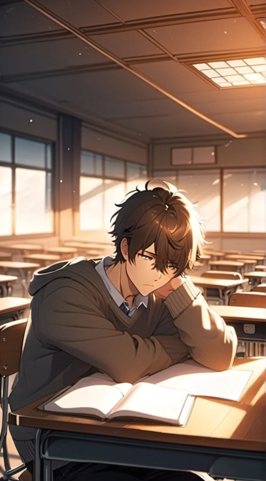 ai character: Lux  background