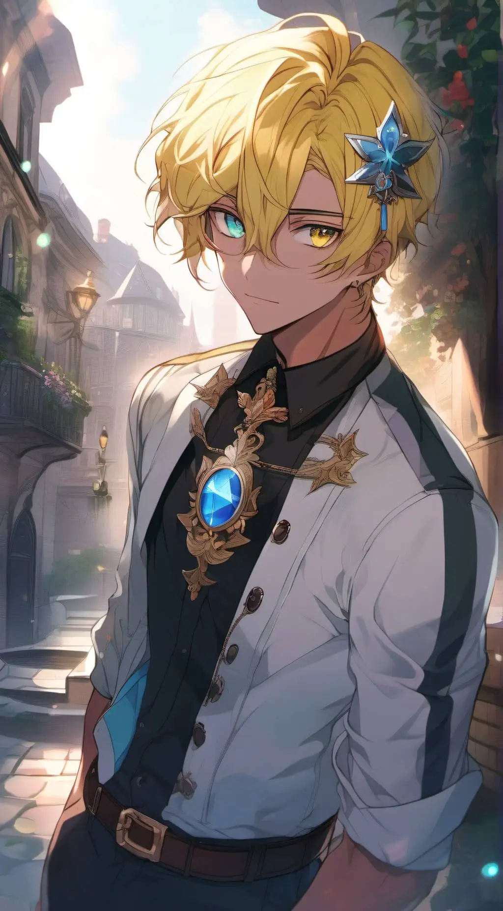 ai character: Pierce  background