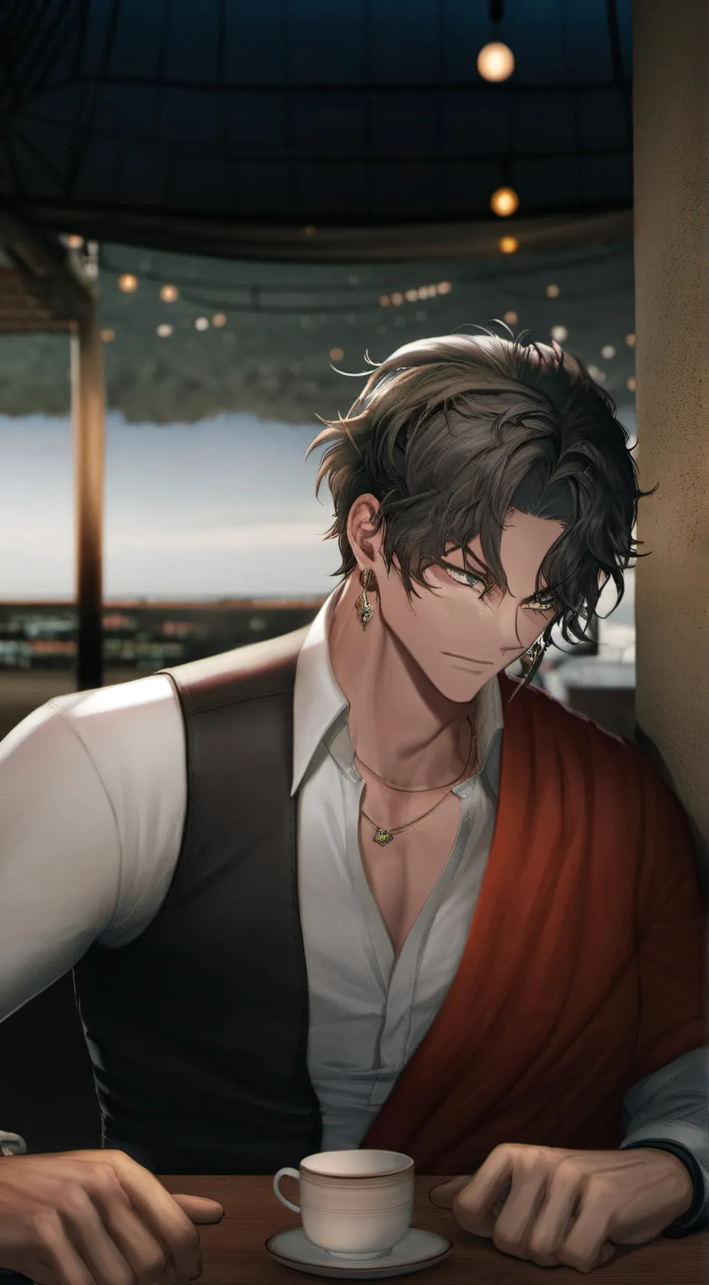 ai character: Noah  background