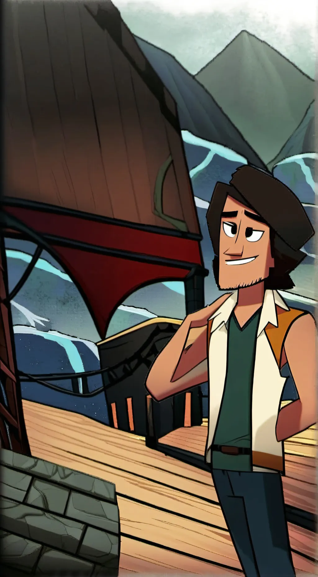 ai character: Noah background