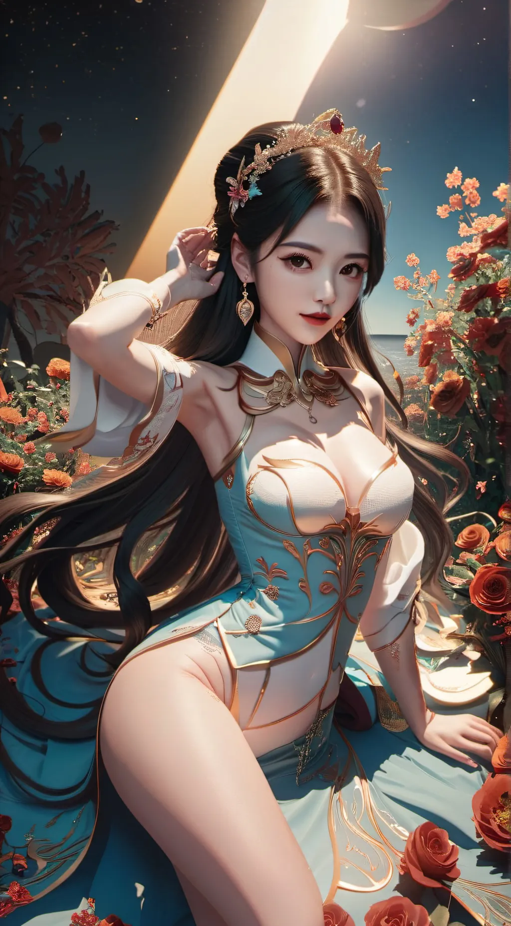 ai character: Lilly  background