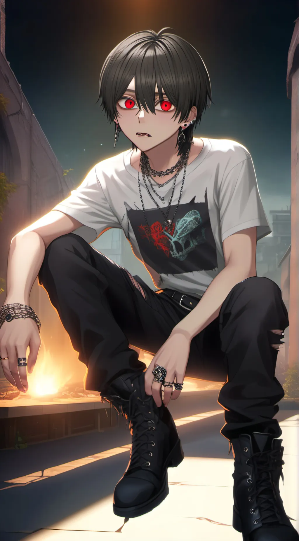 ai character: Kael Lancaster  background