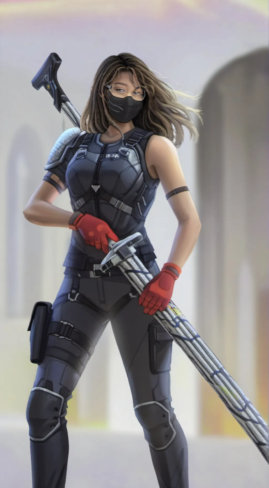 ai character: Hanna  background