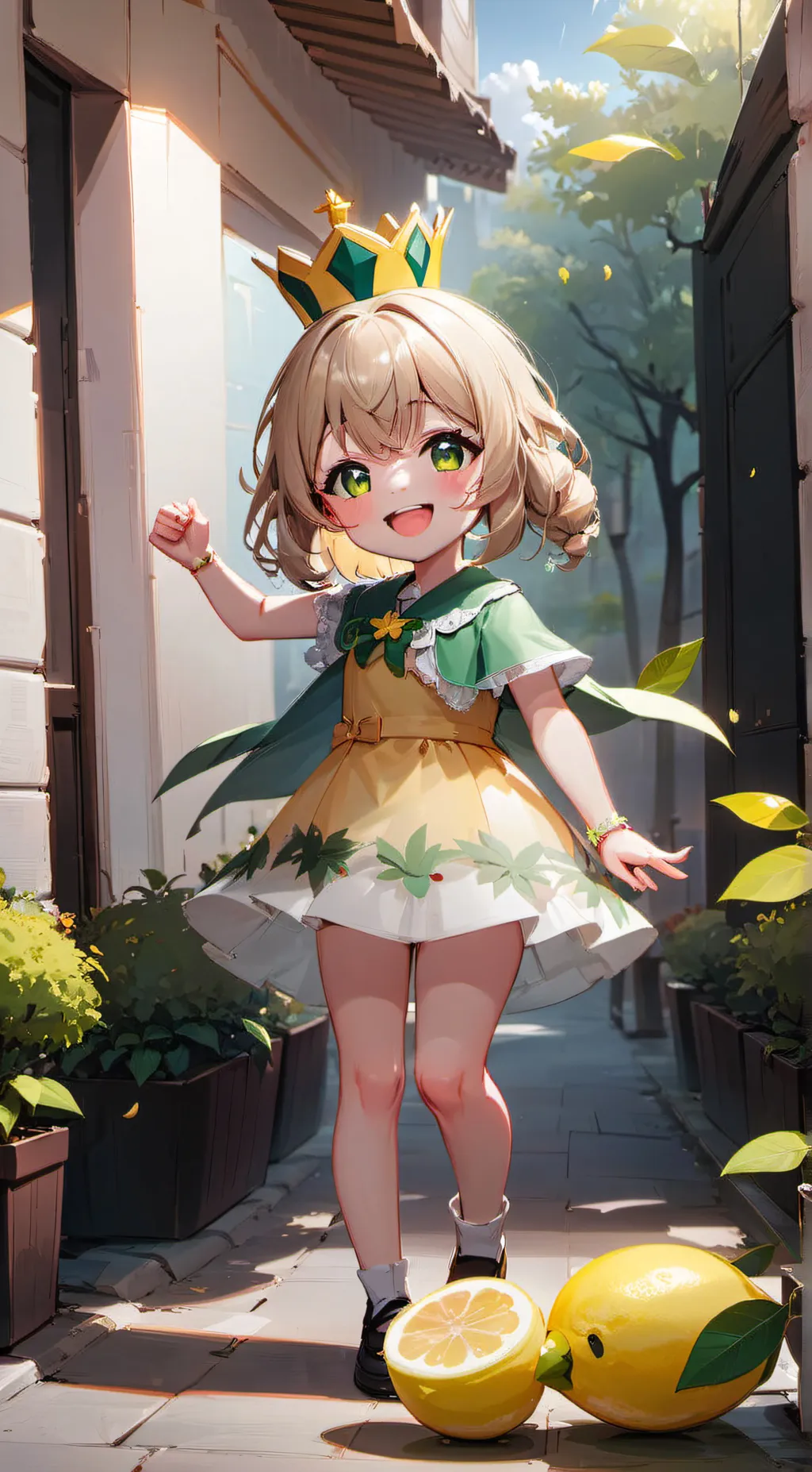 ai character: zara background