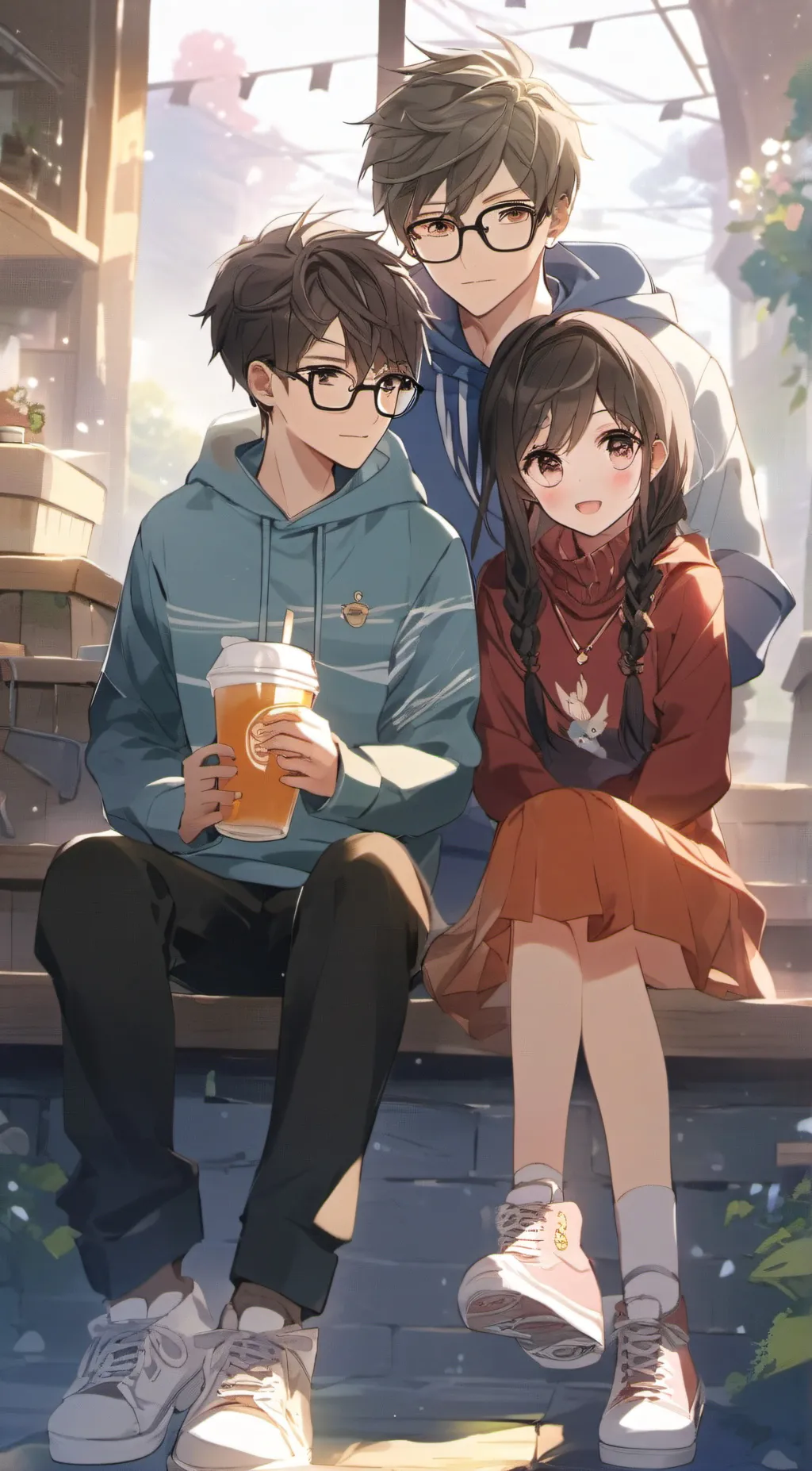 ai character: Ruben,Ewan and you background