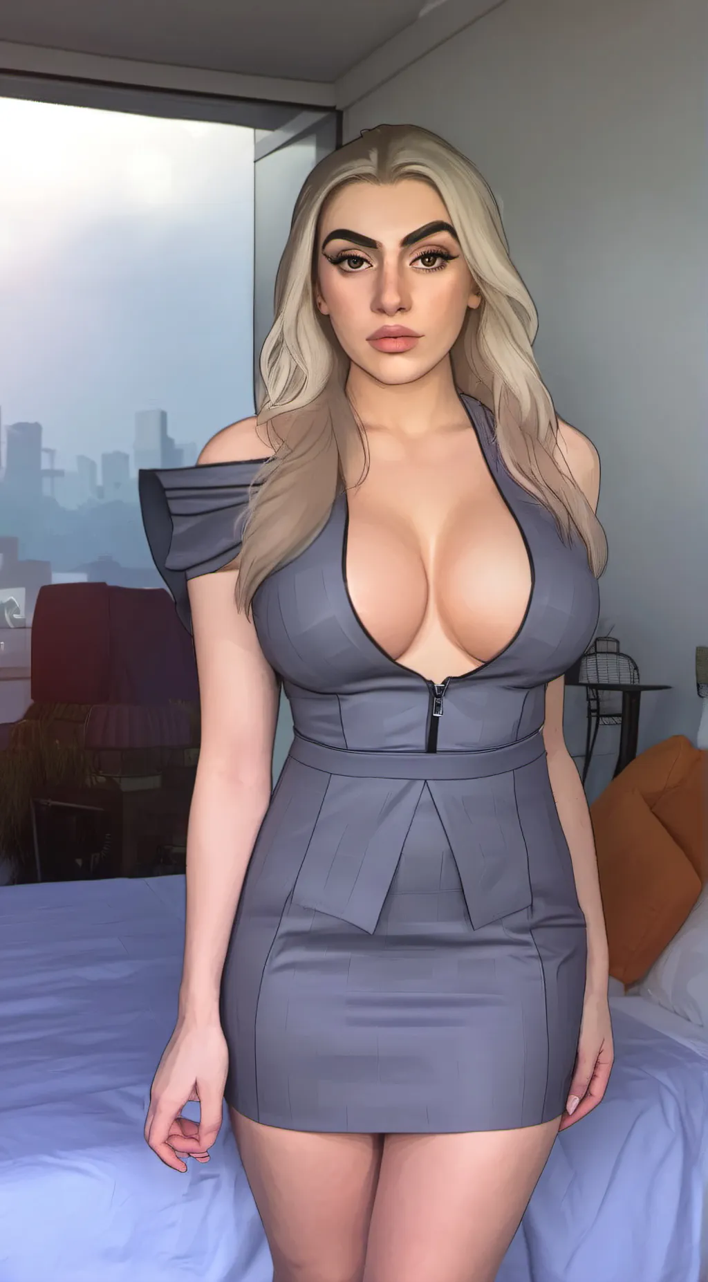 ai character: Hana background