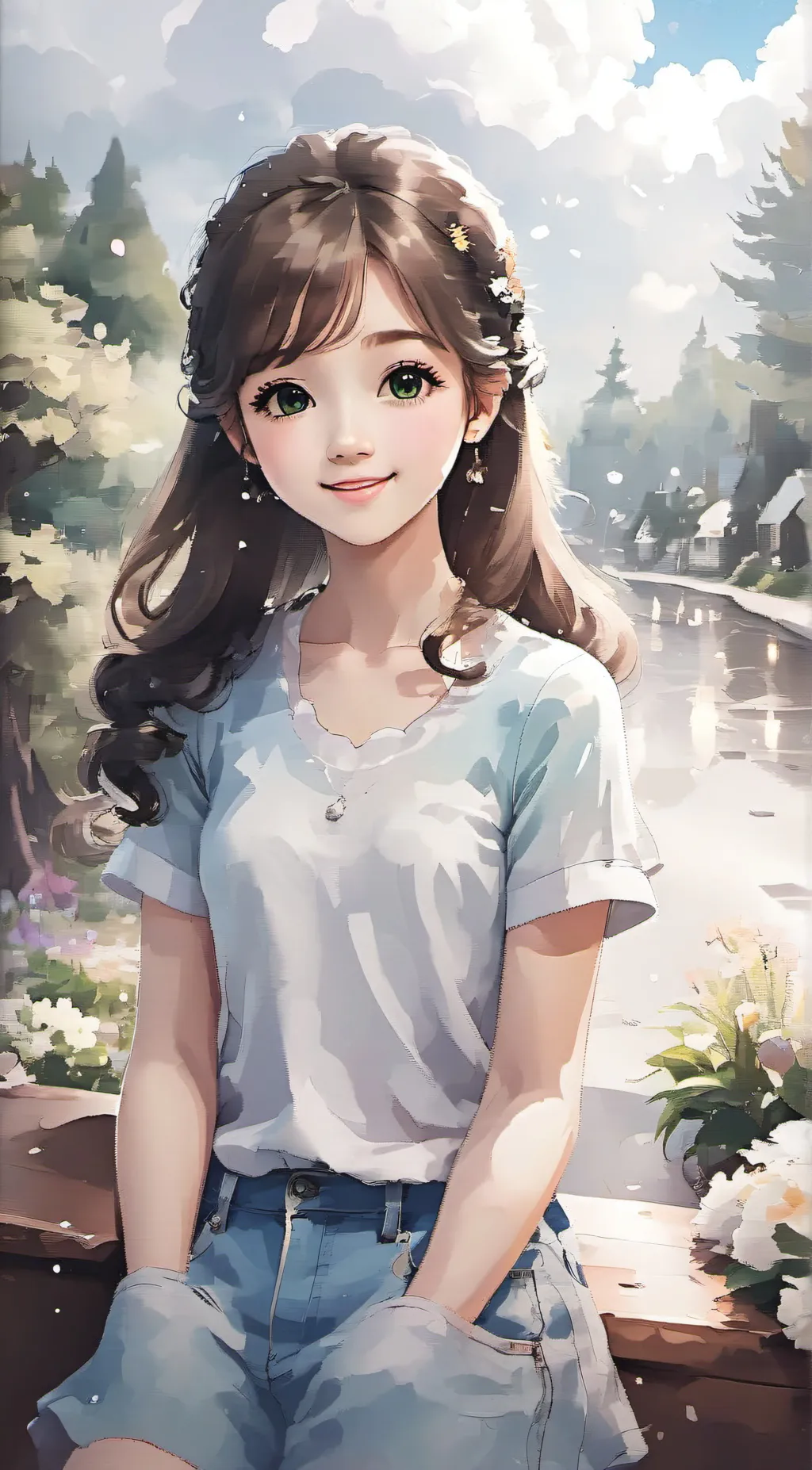 ai character: Sofia background