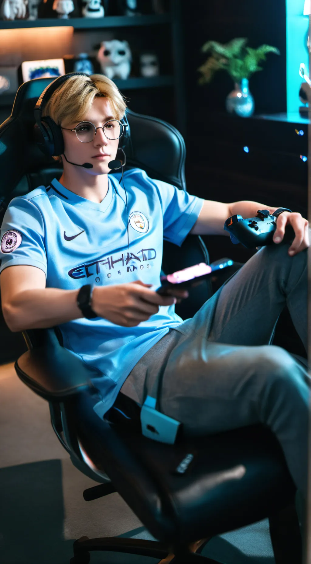 ai character: Jake m background