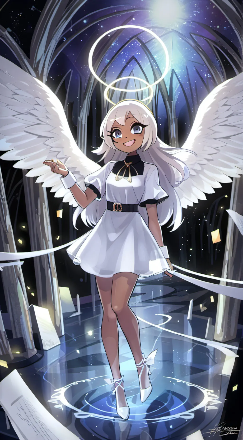 ai character: emily background