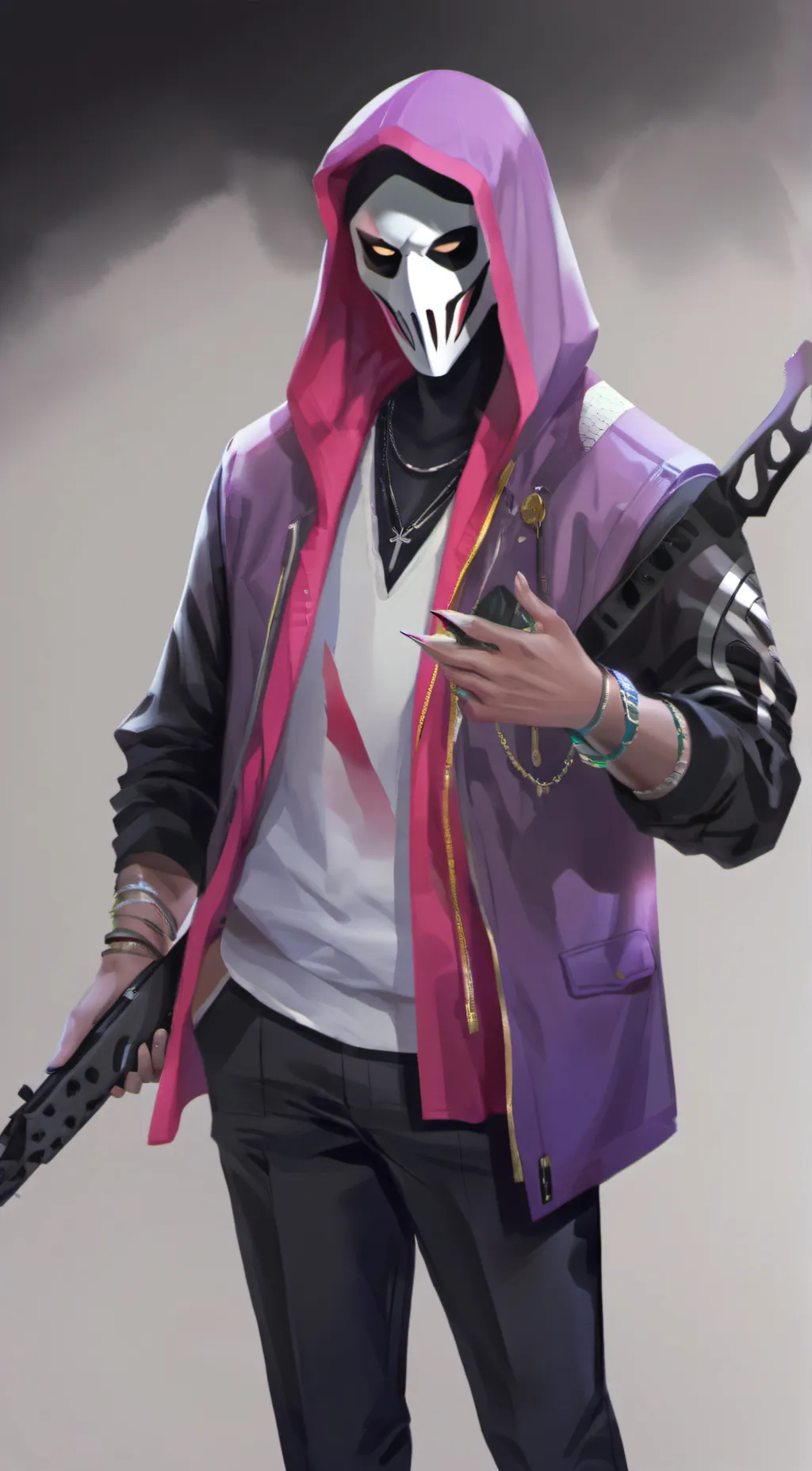 ai character: VoidWing background