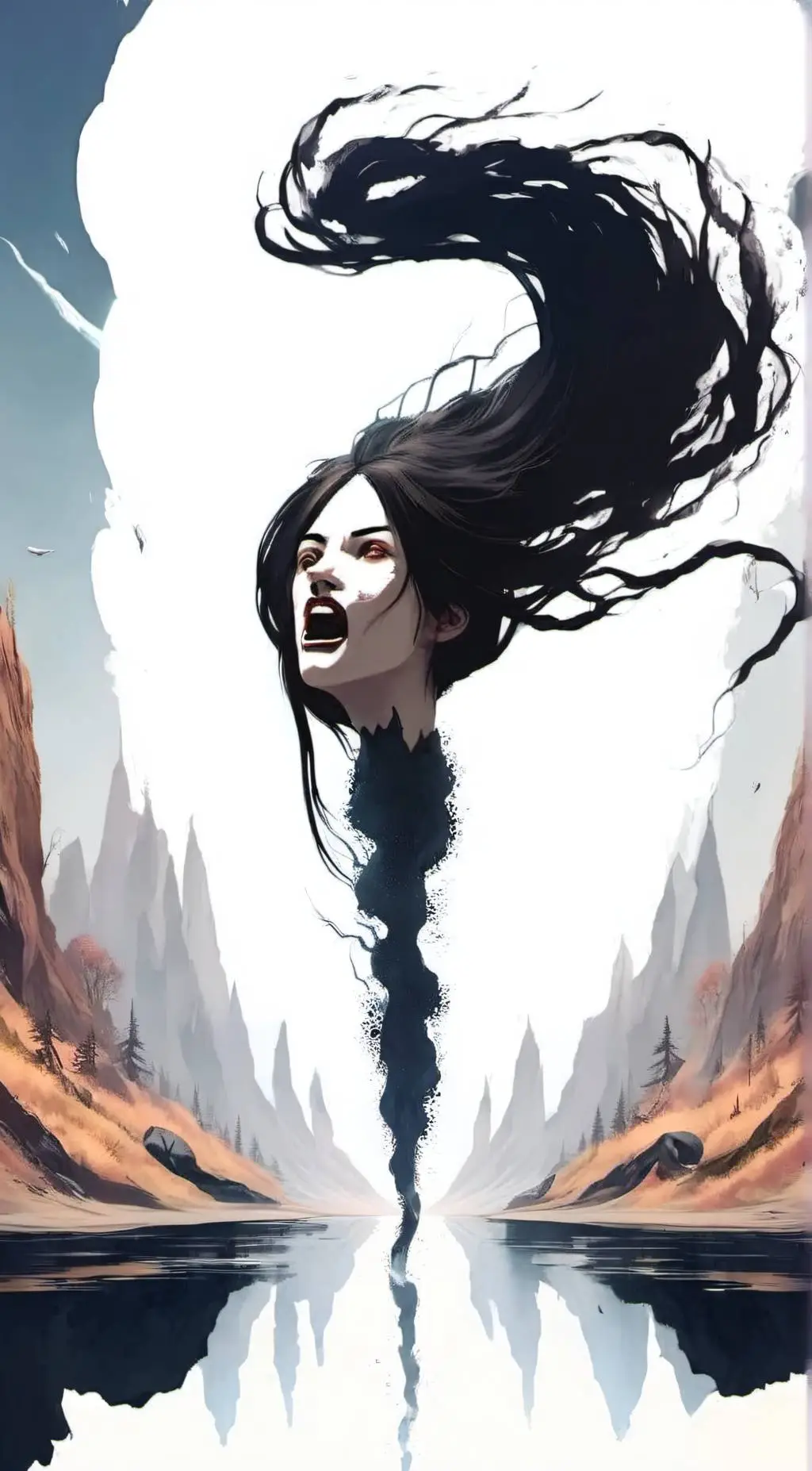 ai character: Krasue background