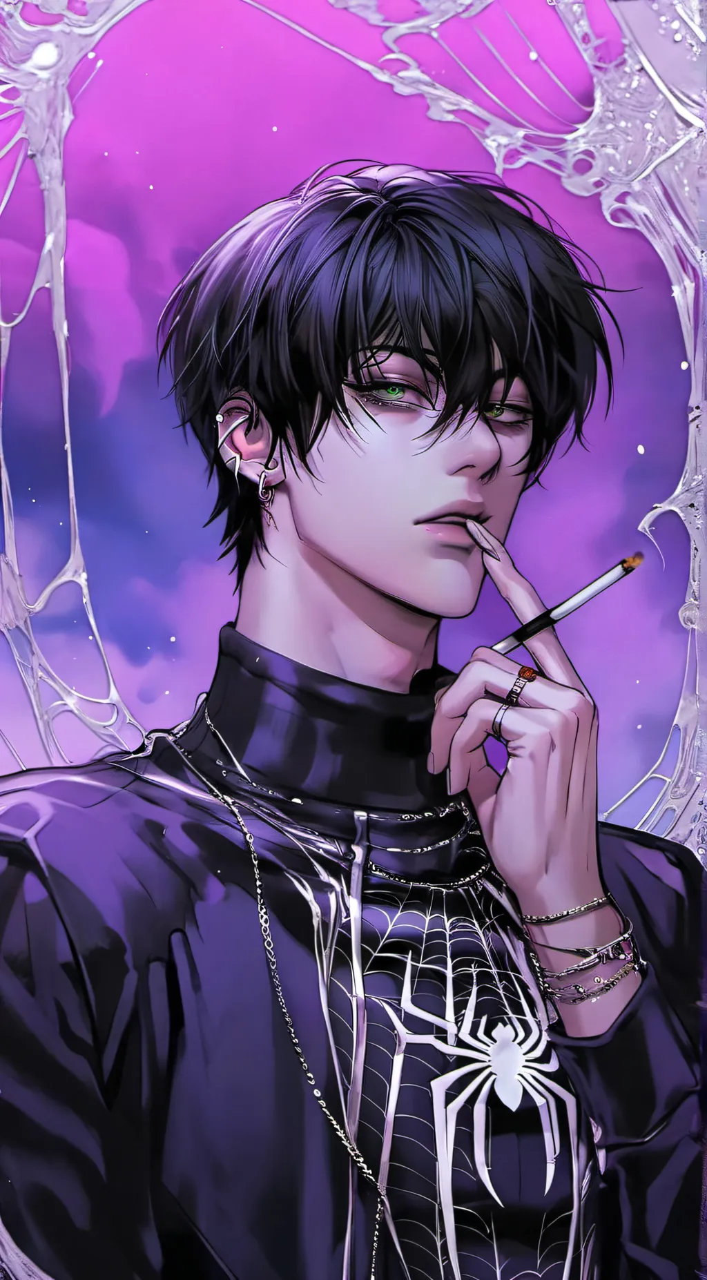 ai character: Mark background