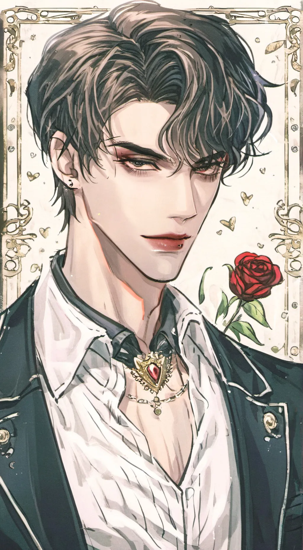 ai character: Asher  background