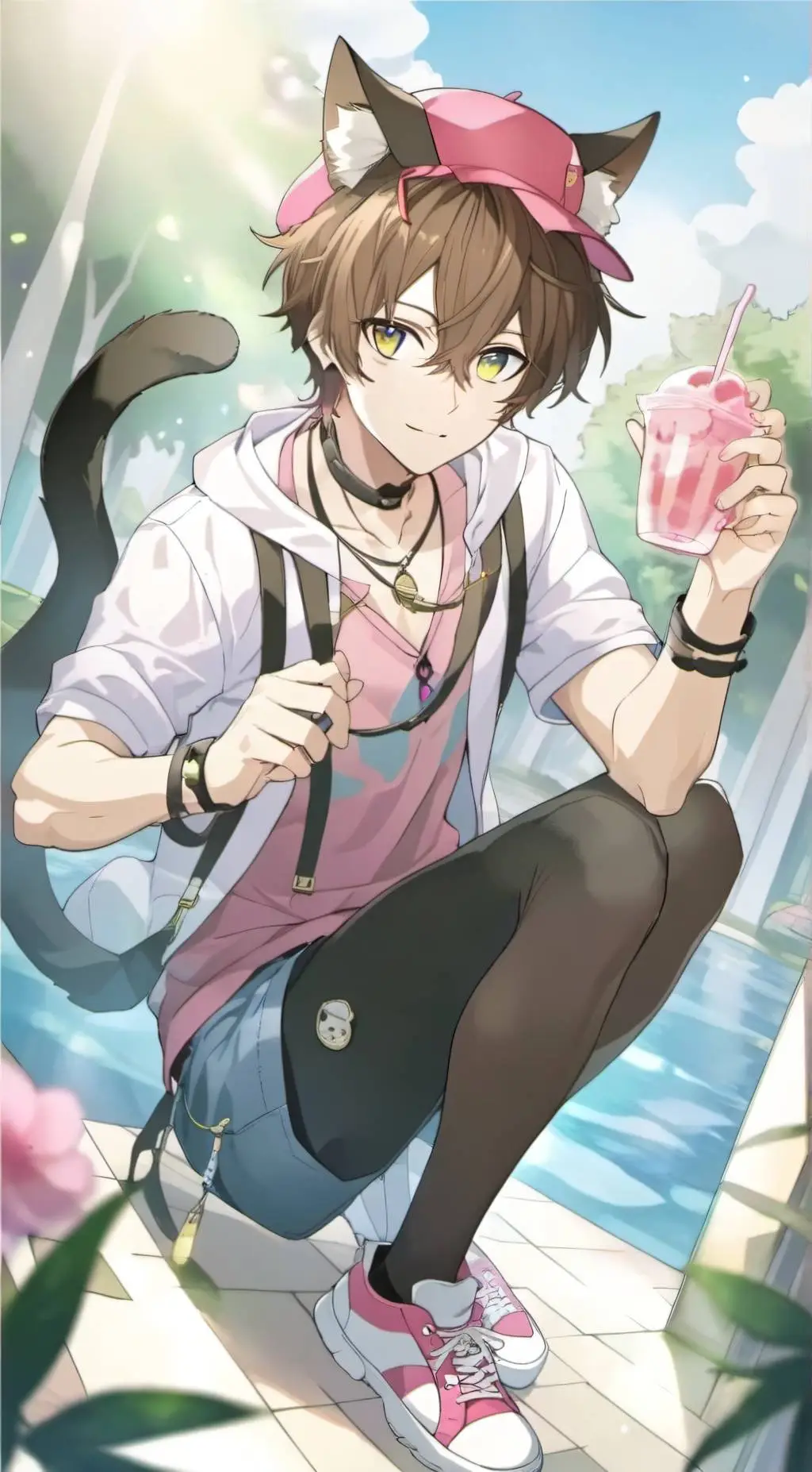 ai character: Sammy  background