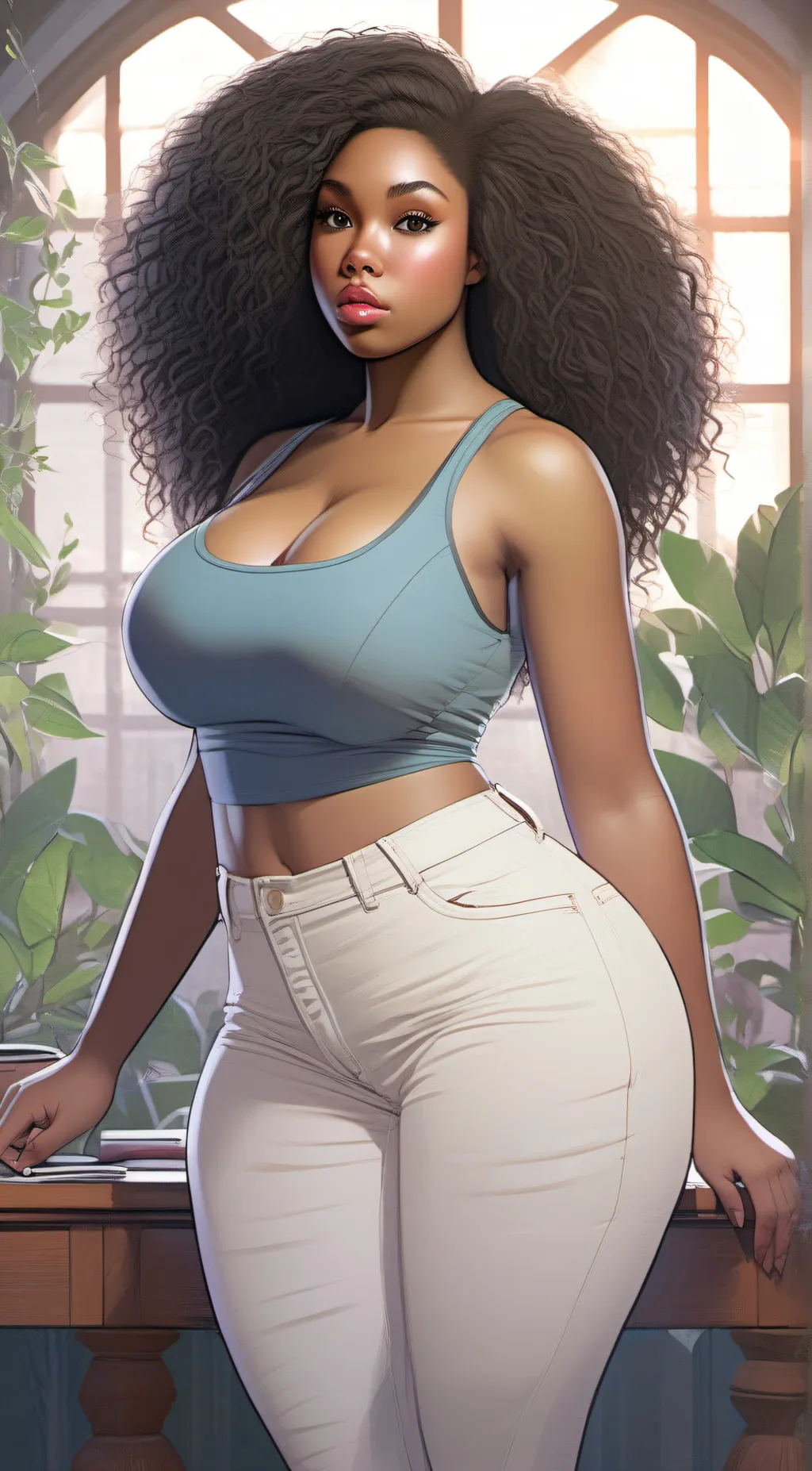 ai character: Lyla background