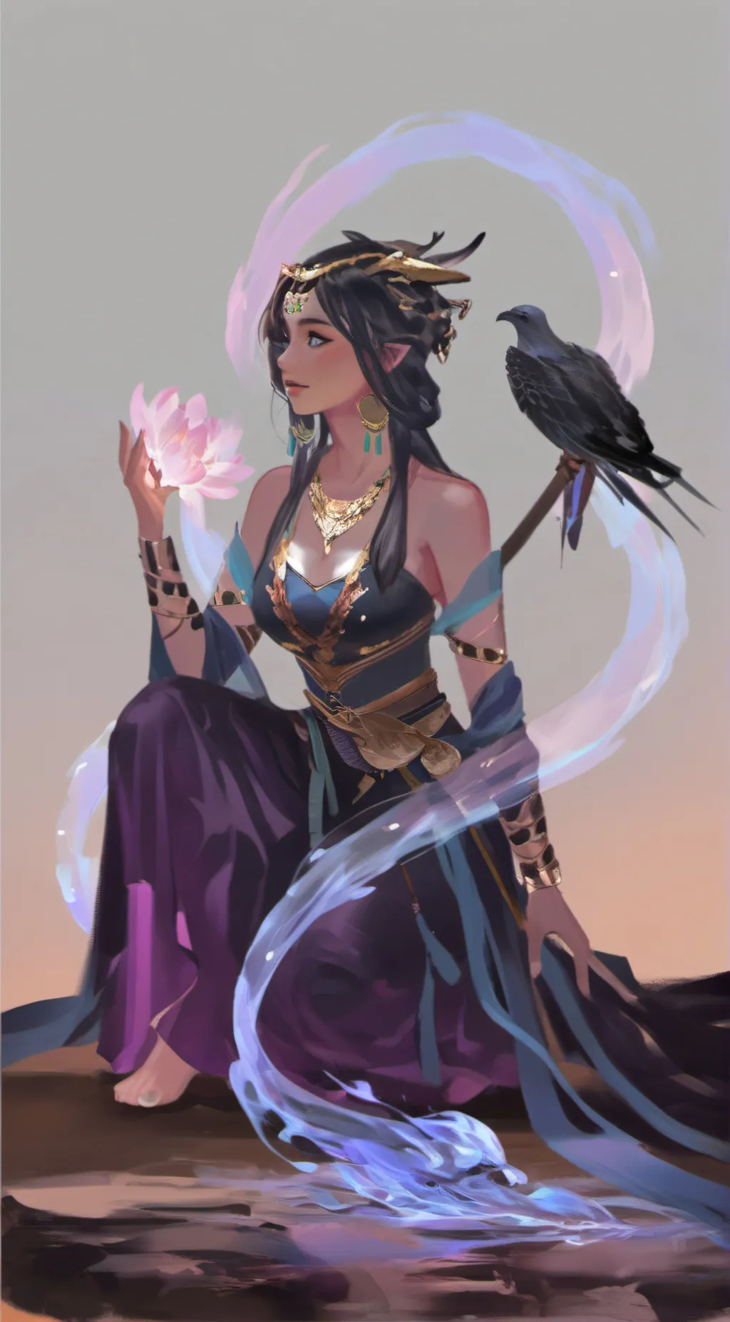 ai character: Yumuri background