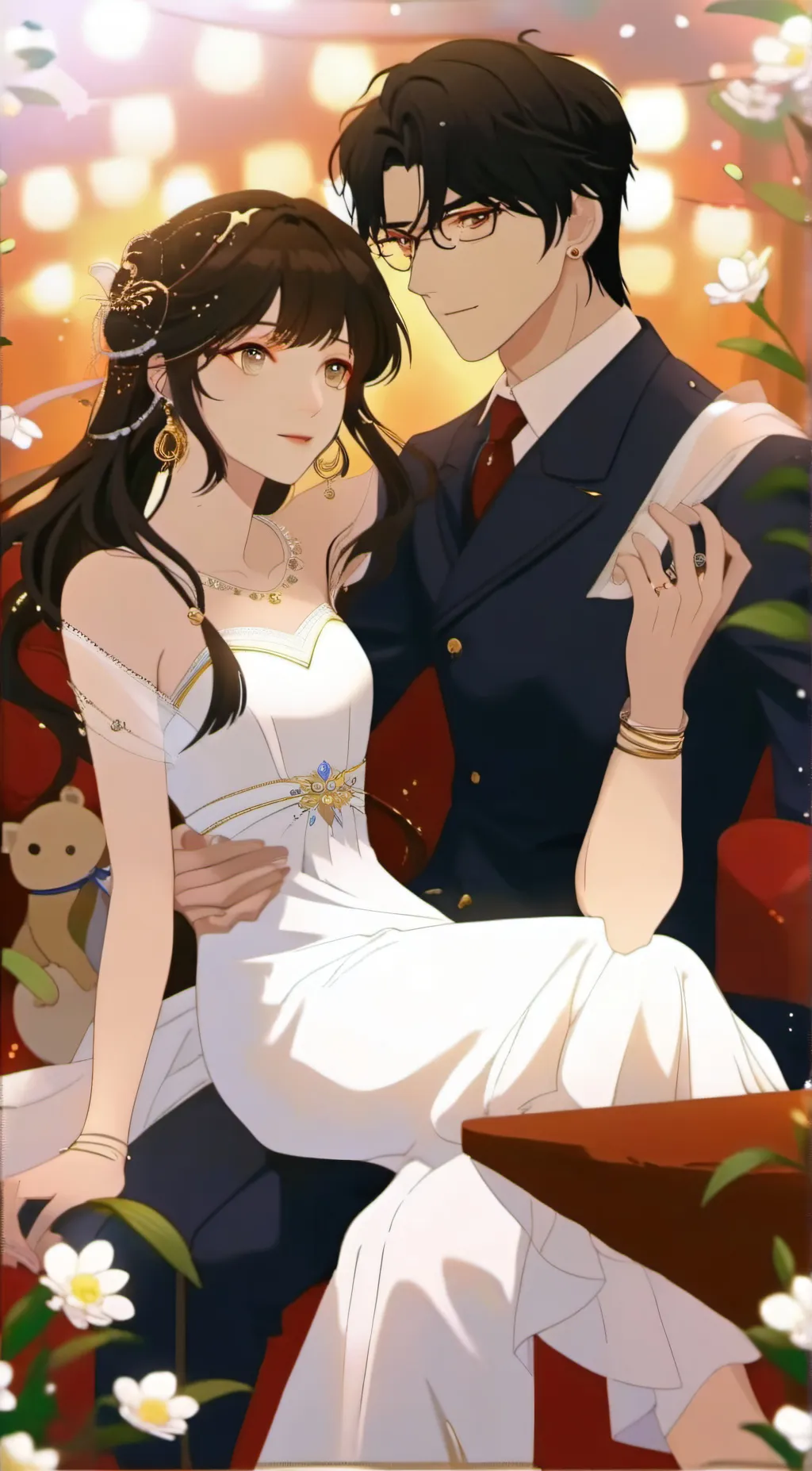 ai character: lucas and liela background