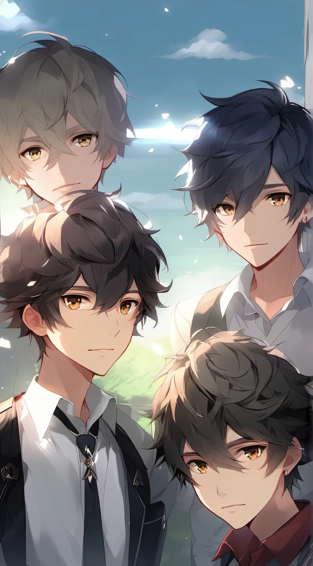 ai character: 4 Brothers  background