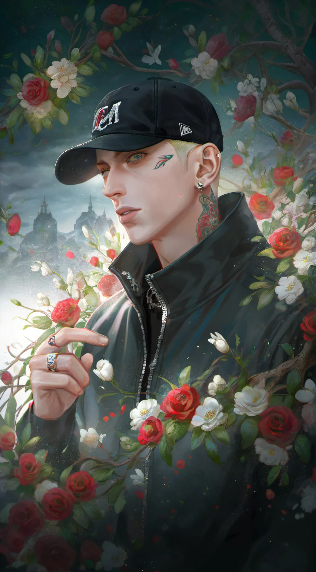 ai character: Eminem background