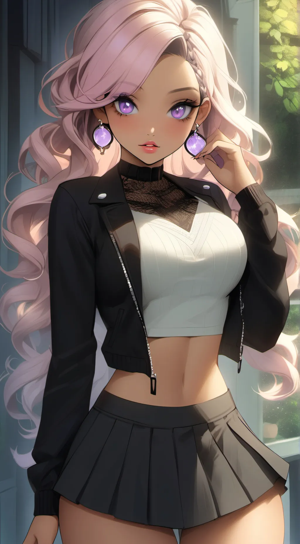 ai character: Asta Venus  background