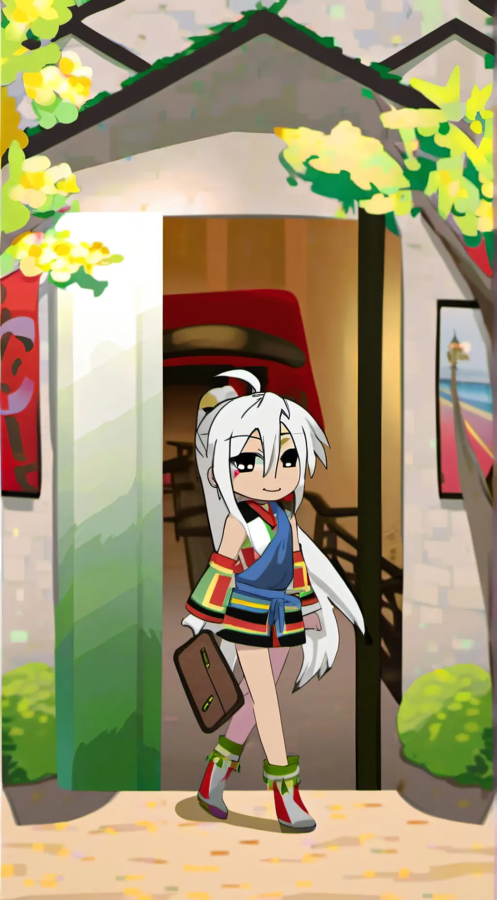 ai character: Eira background