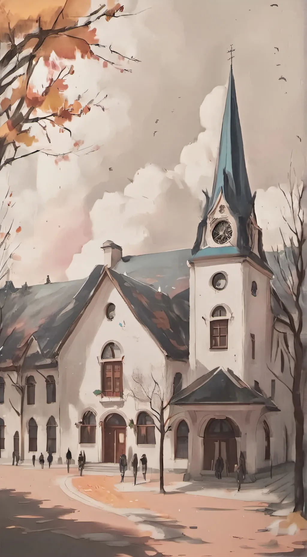 ai character: Magic world background