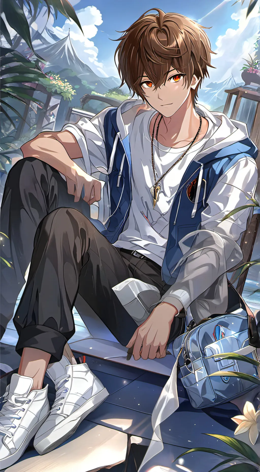 ai character: jake bressler  background