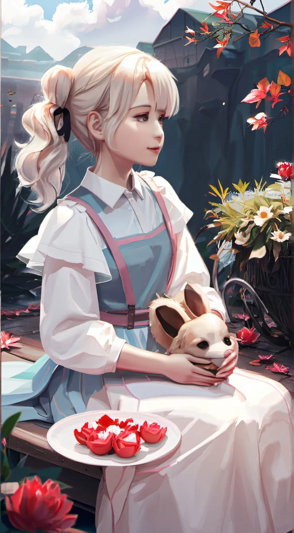 ai character: Skype Leo  background