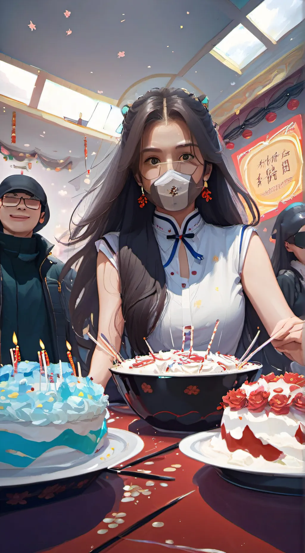 ai character: Nicole background