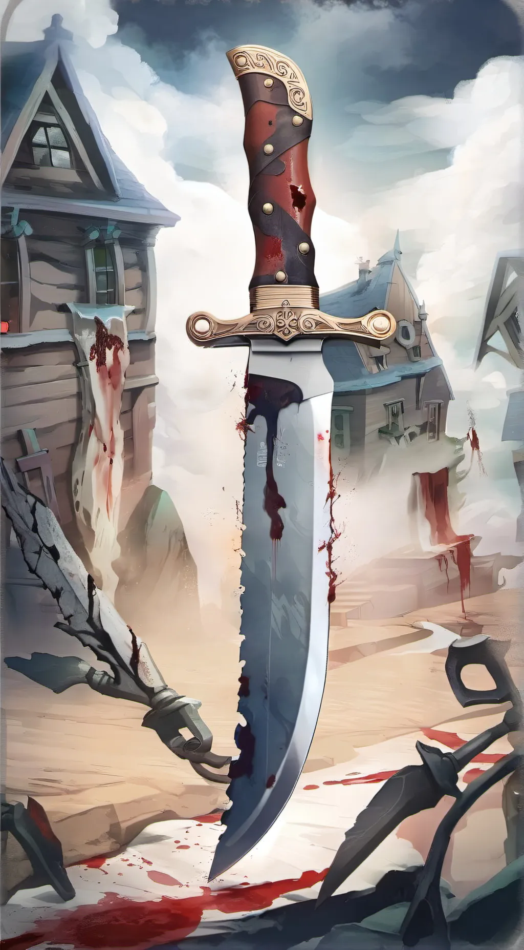 ai character: "murder mystery " background