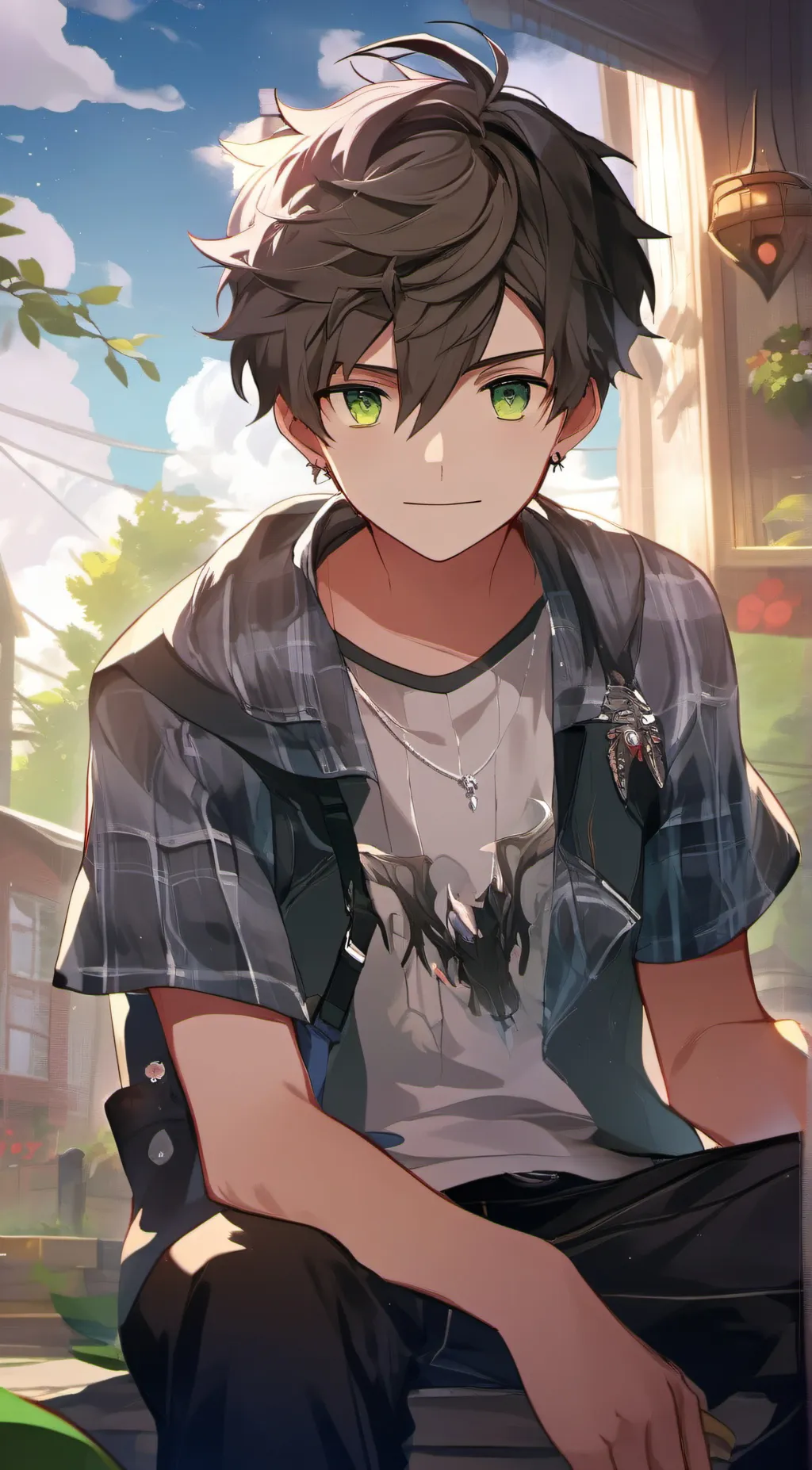 ai character: Luke background