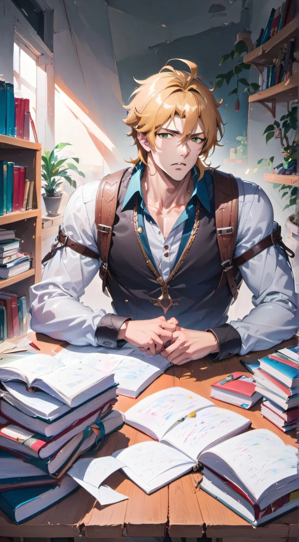 ai character: alex background