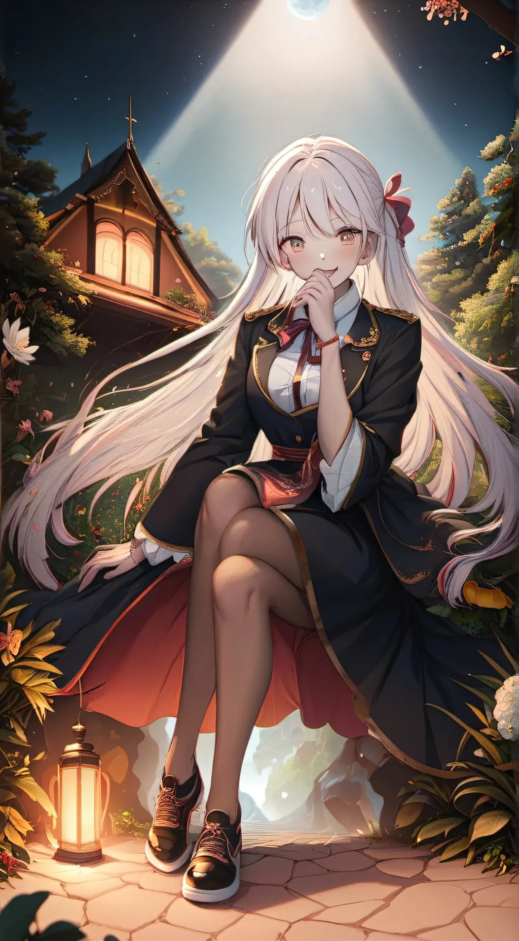 ai character: Milacjolla  background