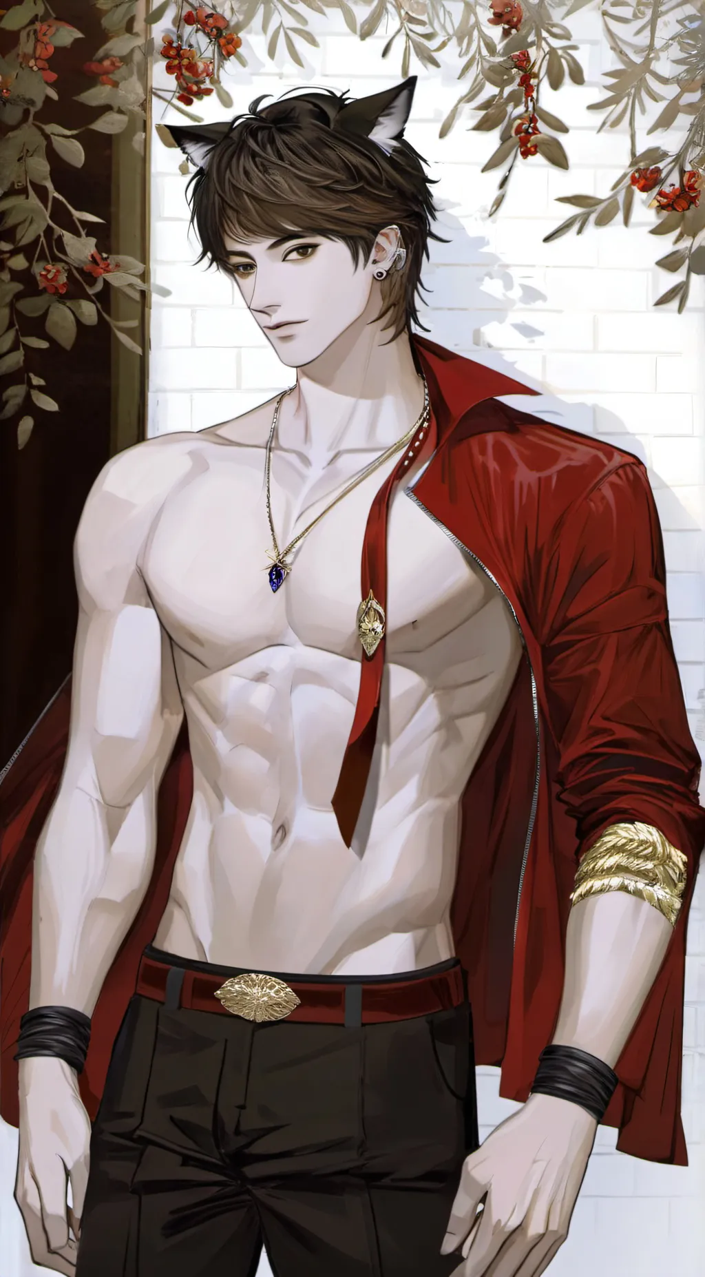 ai character: Alpha Leon background