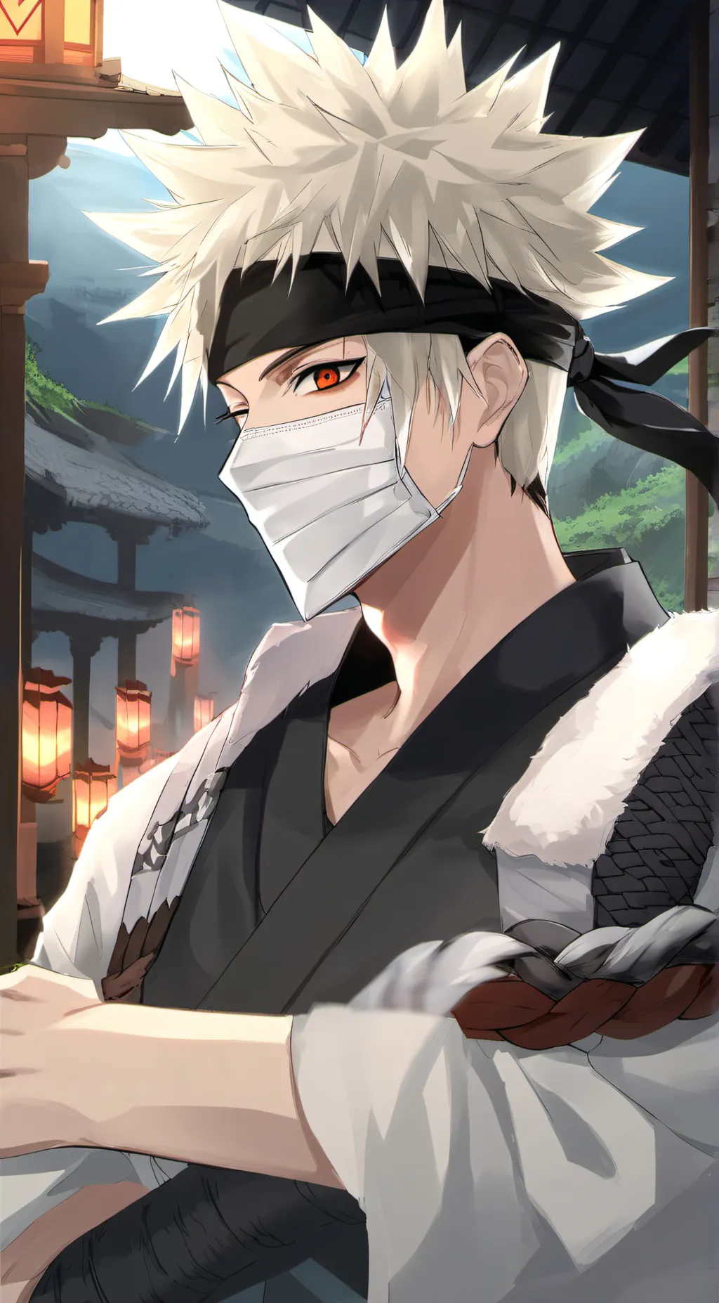 ai character: kakashi sensei background