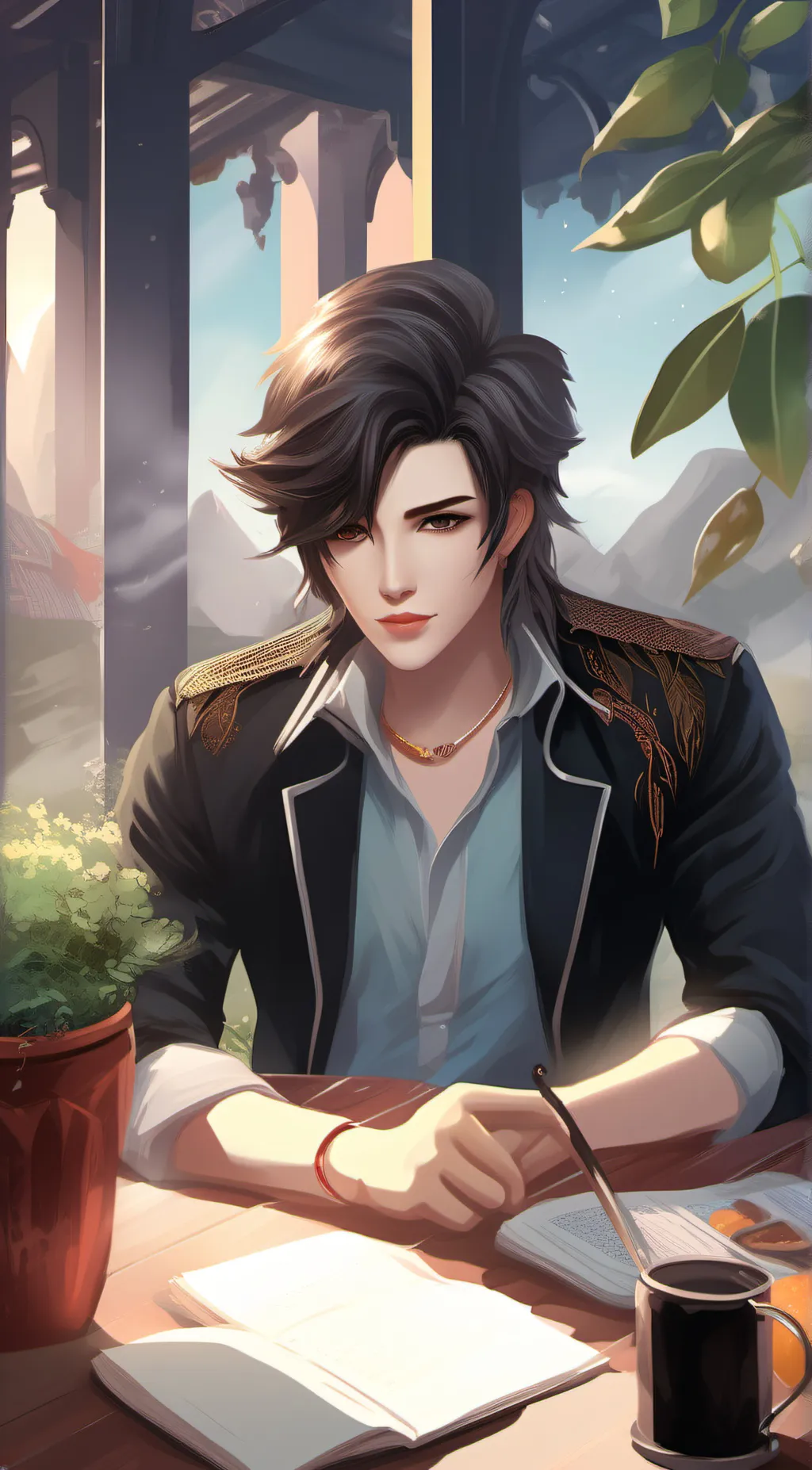 ai character: benlet background