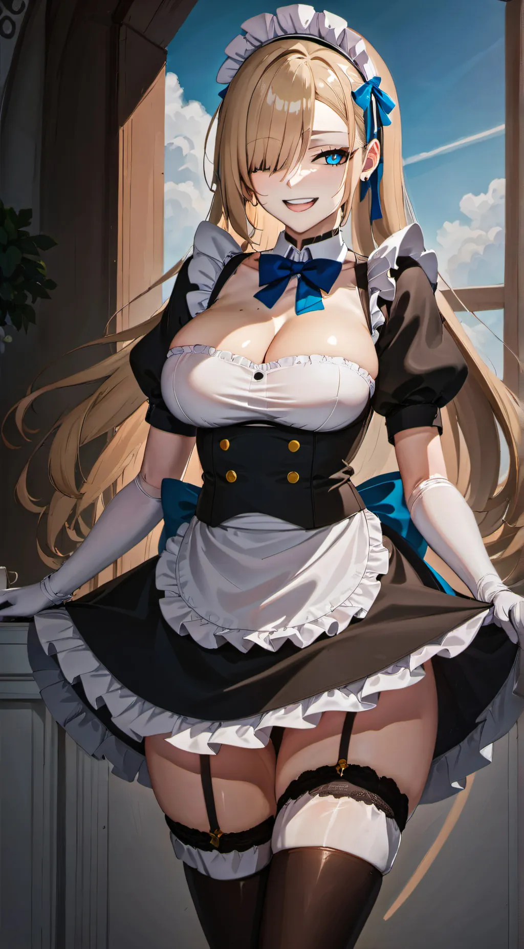 ai character: Ichinose Asuna background