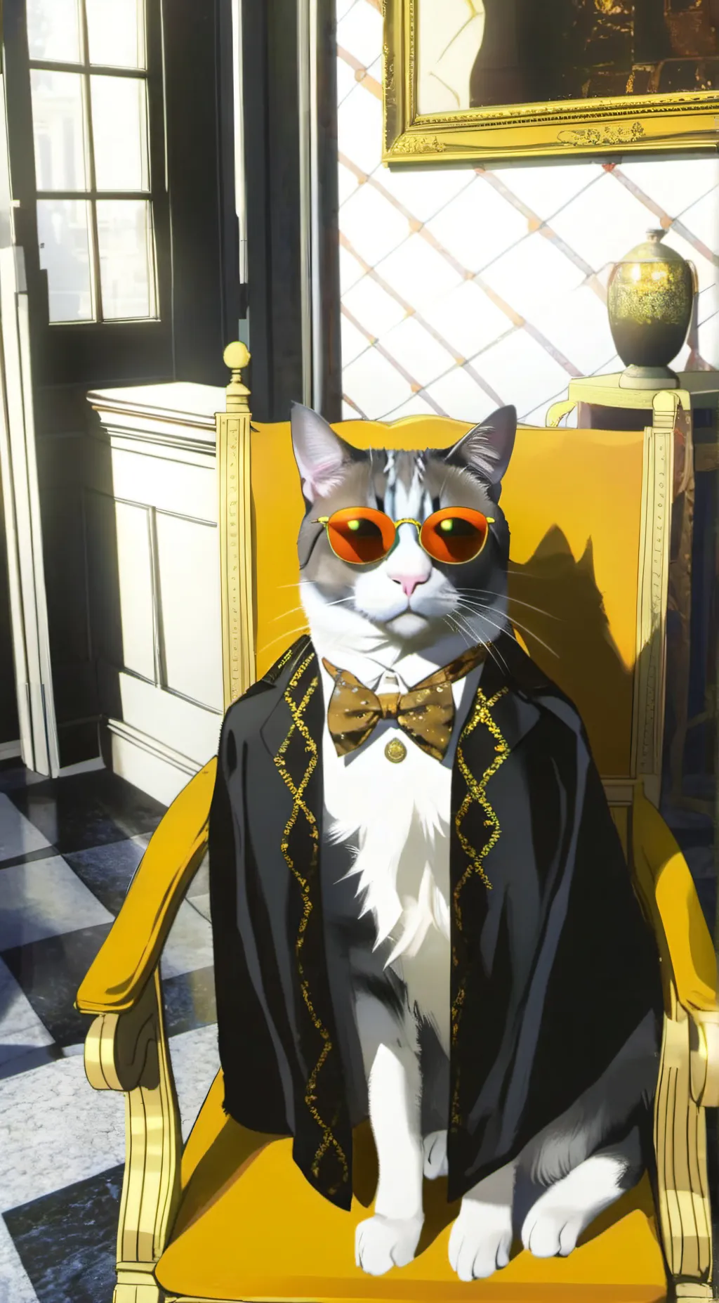 ai character: Rawr background